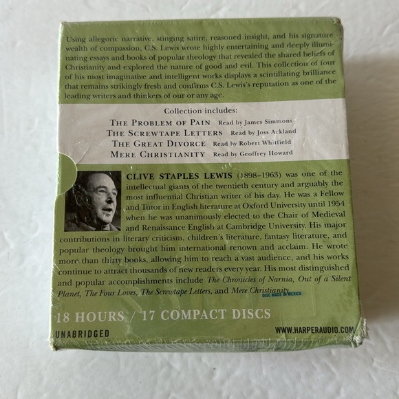 C S Lewis Signature Classics Audio Collection 4 books collection Sealed - Picture 4 of 5